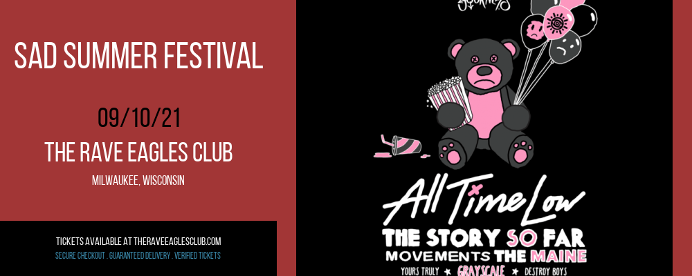 Sad Summer Festival at The Rave Eagles Club tickets Sad Summer Festival at The Rave Eagles Club