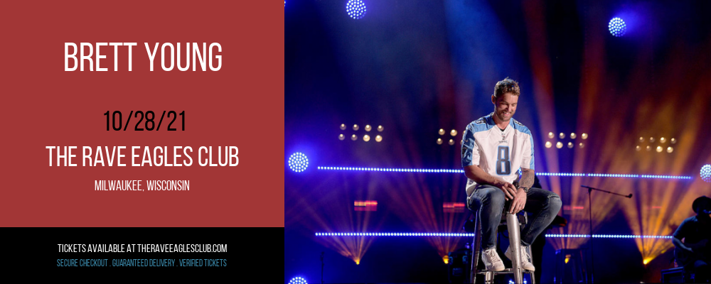 Brett Young at The Rave Eagles Club tickets Brett Young at The Rave Eagles Club
