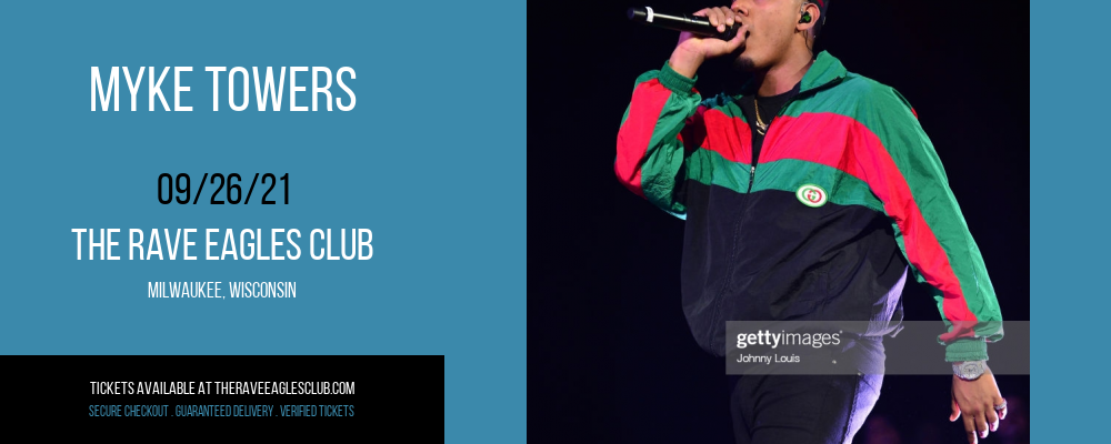 Myke Towers at The Rave Eagles Club tickets Myke Towers at The Rave Eagles Club