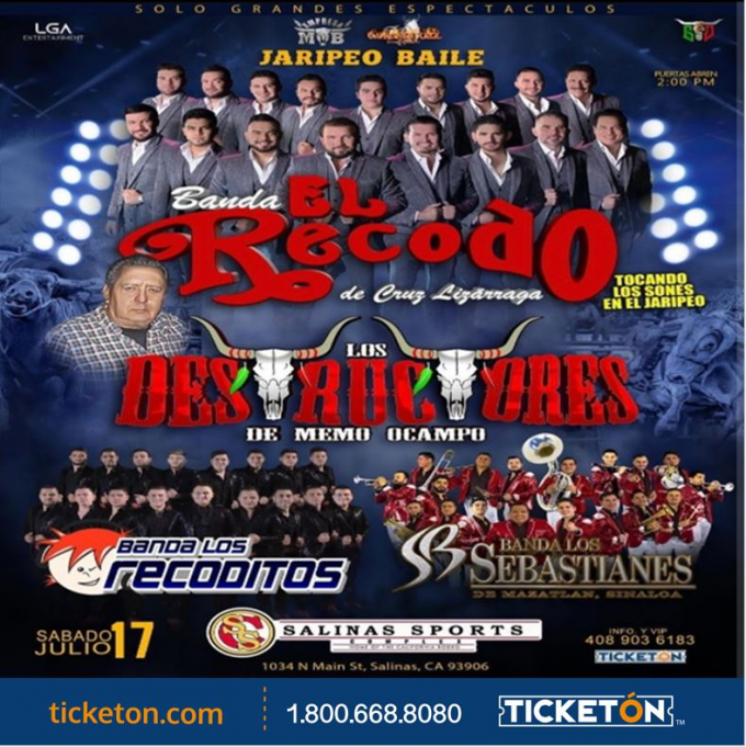 Banda El Recodo & Banda Los Recoditos at The Rave Eagles Club