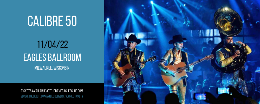 Calibre 50 at The Rave Eagles Club tickets Calibre 50 at The Rave Eagles Club