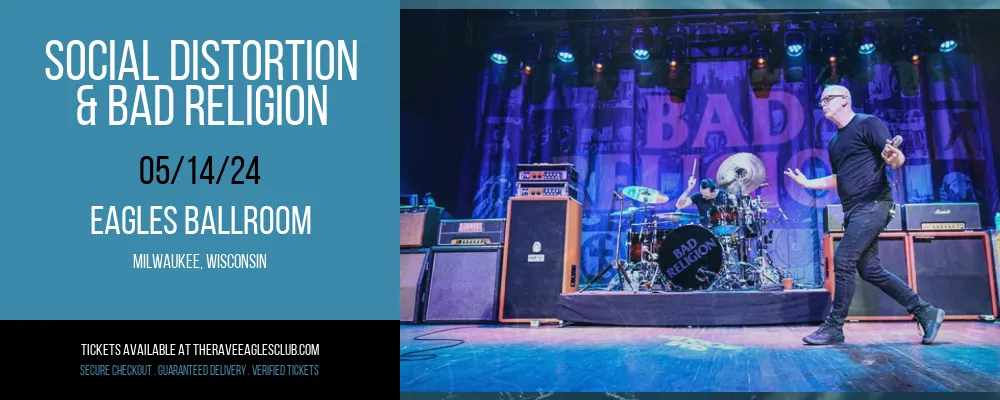 Social Distortion & Bad Religion at Eagles Ballroom