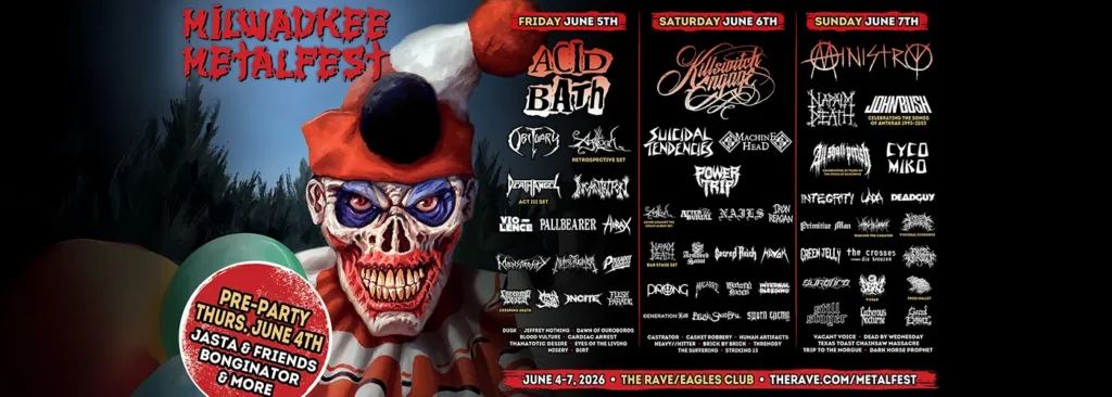 Milwaukee Metalfest at Eagles Ballroom